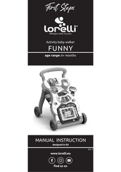 Lorelli FIRST STEPS FUNNY Manual Instruction