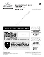sunjoe 24V-ST14-CT Operator's Manual