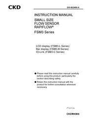 CKD RAPIFLOW FSM3-C020B Instruction Manual