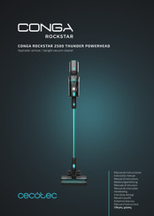 cecotec CONGA ROCKSTAR 2500 THUNDER POWERHEAD Instruction Manual
