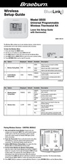 Braeburn 8500 Setup Manual