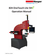 PennEngineering HAEGER 824 OneTouch Lite 5He Operation Manual