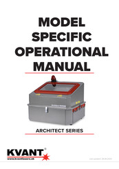 KVANT Architect W400B Operational Manual