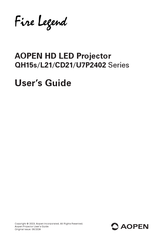 AOpen Fire Legend CD21 Series User Manual