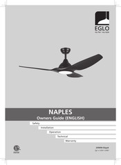 Eglo NAPLES Owner's Manual