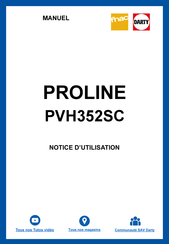 Proline PVH352SC Manual