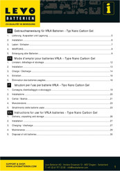Levo CNG81 Instructions Manual