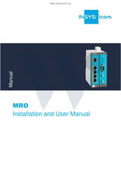 insys icom MRO-L200 1.1 Installation And User Manual