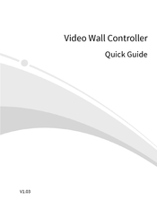 UNIVIEW DMC9000-2U-V3 Quick Manual