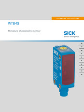 SICK W4S Operating Instructions Manual