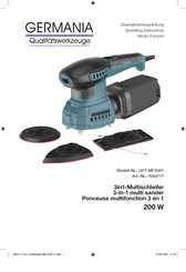 Germania 7064777 Operating Instructions Manual
