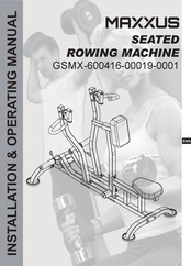 Maxxus GSMX-600416-00019-0001 Installation & Operating Manual