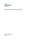 HP Enterprise HPE ProLiant DL145 Gen11 User Manual
