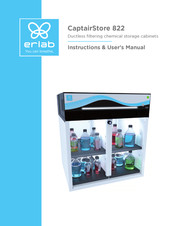 erlab CaptairStore 822 Instruction And User's Manual