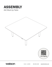 WATSON Alle Meet-Up Table Assembly