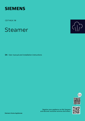 Siemens CD714GX 1W Series User Manual And Installation Instructions