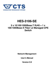 CTS HES-3106BW2A(SM-10)-SE-DR-RF User Manual