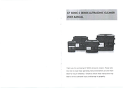 GT SONIC S Series User Manual