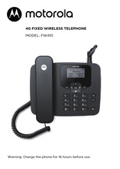 Motorola FW410 Manual