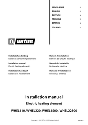 Vetus WHEL22500 Installation Manual