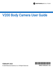 Motorola Solutions V200 User Manual