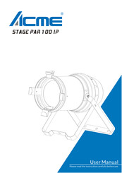 ACME Stage Par 100 IP Instruction Manual