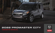 RAM Commercial PROMASTER CITY 2022 Owner's Manual
