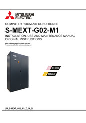 Mitsubishi Electric S-MEXT-G02-M1 Instructions For Installation, Use And Maintenance Manual