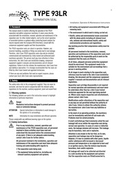 Smiths John Crane 93LR Series Installation, Operation & Maintenance Instructions Manual