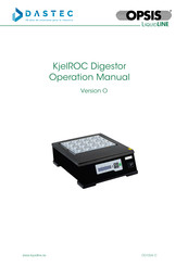 Dastec Opsis LiquidLINE KjelROC Operation Manual