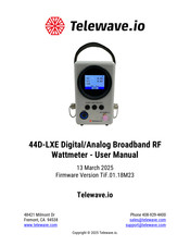 TELEWAVE 44D-LXE User Manual