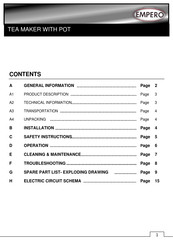 EMPERO EMP.DCY.120 Quick Start Manual