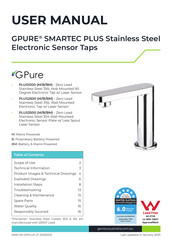 Gentec GPURE SMARTEC PLUS3500 M User Manual