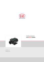 MICRO-EPSILON optoNCDT ILR3800 Operating Instructions Manual