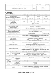 Aichi Tokei Denki VN05S Quick Start Manual