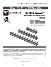Superior Radiant sWAVE SW25M48 Installation, Operation And Service Instructions