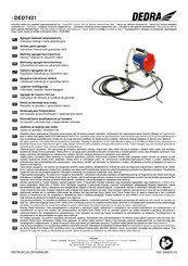 DEDRA DED7421 Instruction Manual