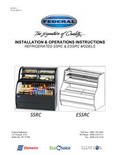 Federal SSRC Installation & Operation Instructions