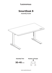 Autonomous SmartDesk 5 Assembly Manual
