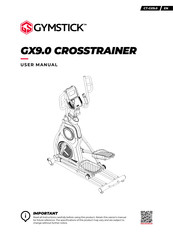 Gymstick GX9.0 CROSSTRAINER User Manual