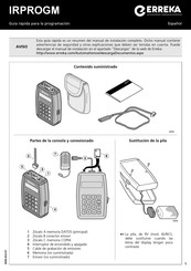 Erreka IRPROGM Quick Programming Manual