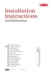 Fronius Wattpilot Flex Pedestal Installation Instructions Manual