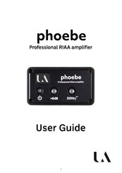 Union Audio phoebe User Manual