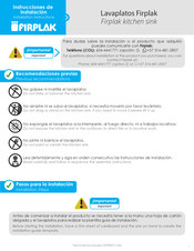 firplak KOA VCOC04-0018-B2C-0503 Installation Instructions Manual