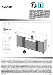 Forte KQLK231 Assembling Instruction