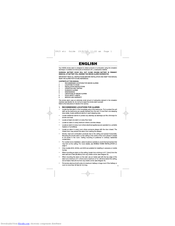 Kidde 0918UK Manual