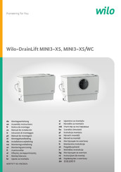 Wilo DrainLift MINI3-XS/WC-EF Assembly Instructions Manual