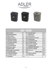 Adler Europe AD 1038 User Manual