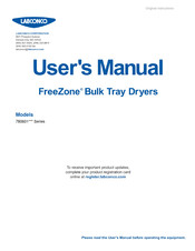 Labconco FreeZone 780601 15 Series User Manual