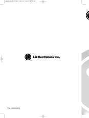 LG WF-T12C61EH Owner's Manual